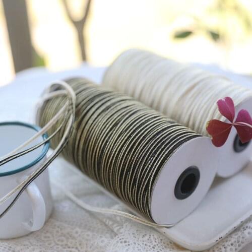 Hot-sale Features Lace-up 0.3CM Webbing Lace Accessories H0304