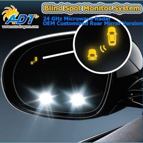 The best KIT BSM OEM Rear Mirror With Warning Alarm& Microwave Radar Blind Spot Assist Detection System For Lexus GS LS IS