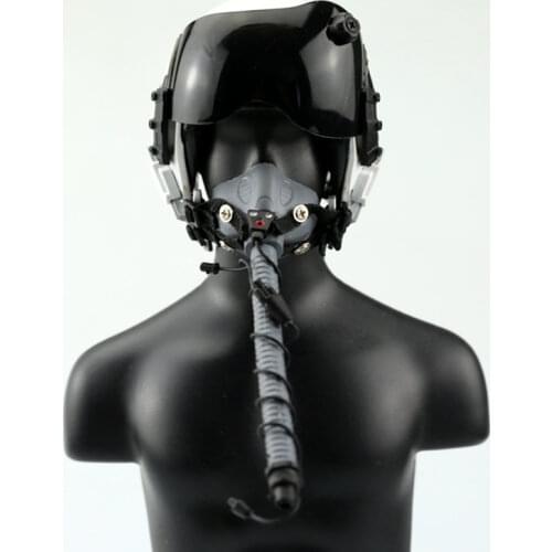 1/6 Scale Soldier Pilot Helmet Hgu68p Mbu12 Model Suitable For 12-inch Action Figure Body Model