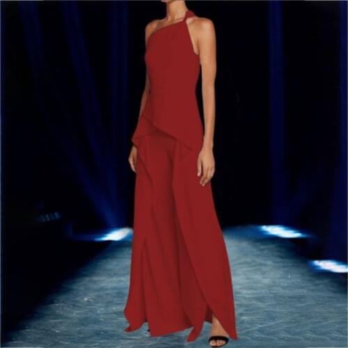 Fashion Sexy Womens Elegant Solid Color Max Off The Shoulder Maxi Dress Backless Straps Slash Sleeveless Dresses Fall Winter