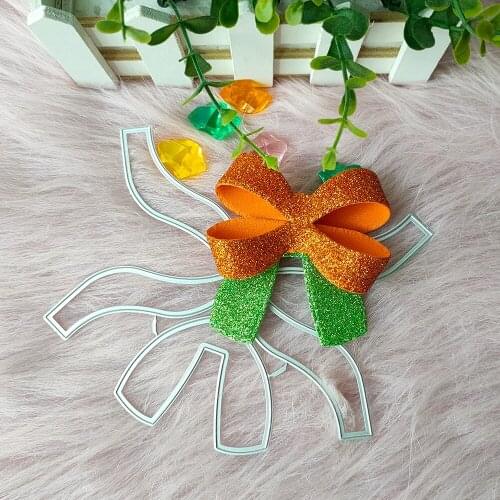 New Bowknot Metal cutting Mould DIY embossed Paper Photo album greeting Card Gift making cutting Mould