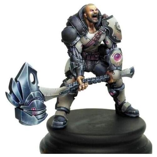 New Unassembled 1/18 90mm Orcish Warrior man soldier 90mm NOT HAVE BASE winter Resin Kit DIY Toys Unpainted resin model