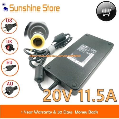 Genuine For Lenovo 45N0061 45N0060 45N0065 55Y9933 55Y93338 55Y9334 55Y93342 20V 11.5A 230W AC Adapter Laptop power supply