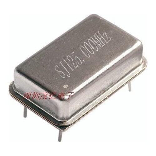 Straight-through active crystal OSC clock resonant square DIP-4 125MHZ 125.000MHZ full size