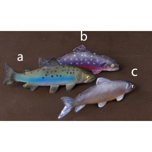 Pvc figure toy model fish 3pcs/set