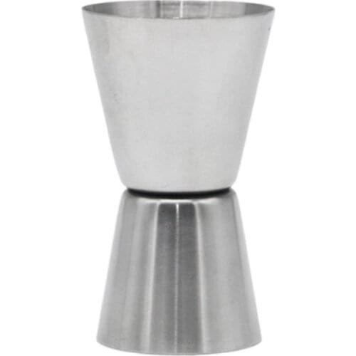 15/30ml or 25/50ml Stainless Steel Double Sided Cocktail Measure Measuring Cup Kitchen Jigger Shaker Gadgets Liquor Bartend D9Z8