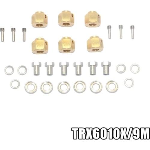 TRAXXAS TRX-6 MERCEDES-BENZ-88096-4 copper widened hexagonal coupling 9MM thick 8269