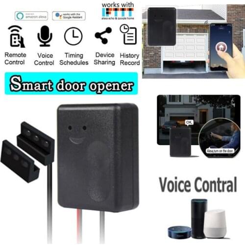 WIFI Smart Garage Door Opener Sensor Switch Intelligent Timing Voice Wireless Remote Control by Tuya Smartlife Alexa Google Home