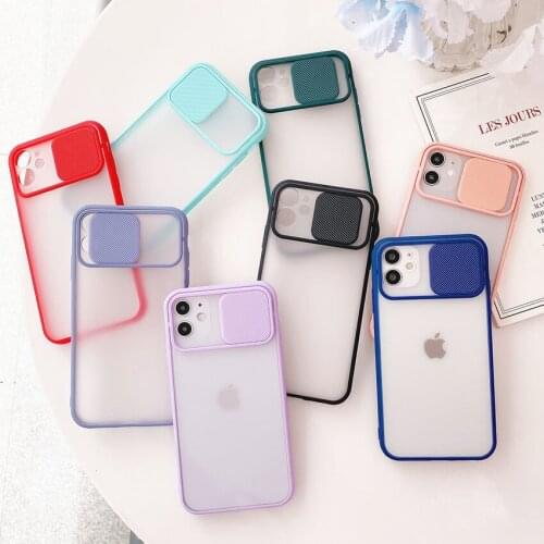 Camera Lens Protection Phone Case For iPhone 11 12 Pro Max 8 7 6 6s Plus Xr XsMax X Xs SE 2020 mini Color Candy Soft Back Cover