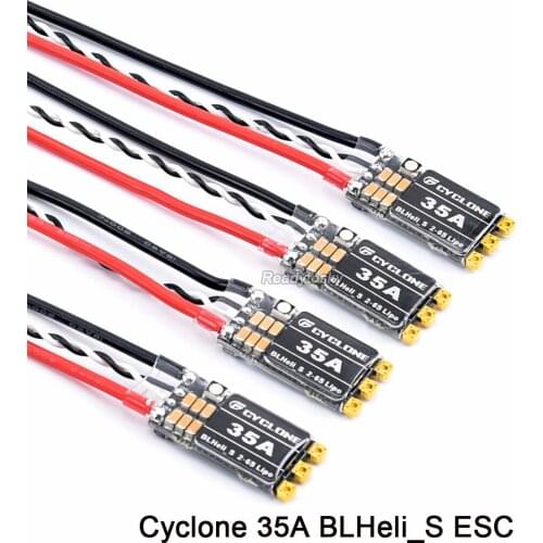 1/2/4PCS Cyclone 35A BLHeli_S ESC Supporting 2-6S Power Supply For RC FPV Quadcopter Airplanes Drone