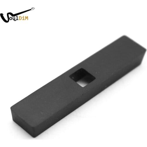 10pcs Plastic Cover for Violin Pickup Flat Piezo 43.5x5.5mm ABS Violin Fiddle Pickup Piezo Cover Holder Black