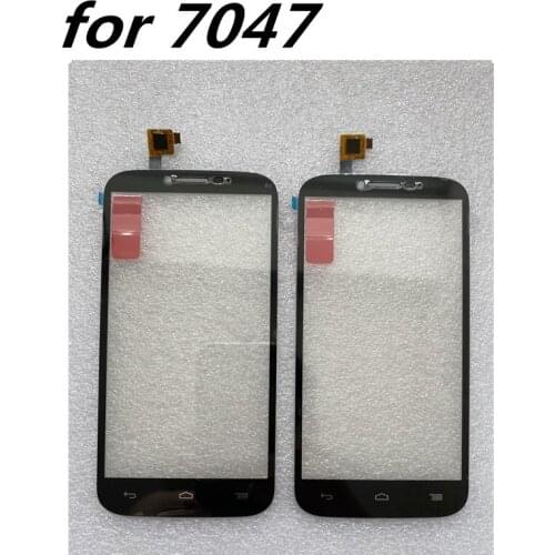 10PCS 5.5inch For Alcatel One Touch Pop C9 7047 7047D OT70 Touch Screen Glass sensor panel lens replacement for 7047 cell phone