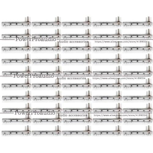 50x double mixer fader MG166CX-USB 75mm A20Kx2 A20K A203 for Yamaha stroke 60mm