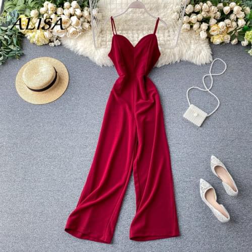 Alisawang Women's Jumpsuits