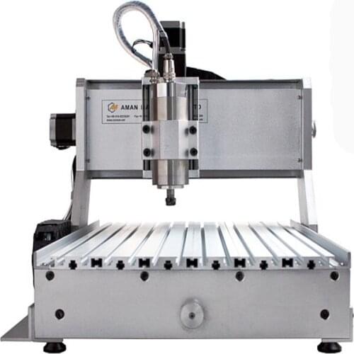 Aluminum cutting machine 3040 AC 800W +4th axis with USB cnc engraving machine