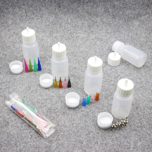 Henna Tattoo JAC Bottle Painting 30ML,Mehndi Henna Nozzle Applicator Drawing Bottle With Sealing Cap For Black Tattoo Paste Use