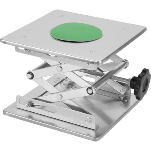 JFBL Hot Stainless Steel Laboratory Lifting Platform Stand Lab Jack Scissor Stand Rack 200 x 200 x 280mm Adjustable Lab-Lift Pla
