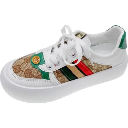 Kawaii Little White Shoes Female Casual Breathable Sneakers Women Shoes Vulcanized Small Dirty Sweet Sneaker Sports Shoes