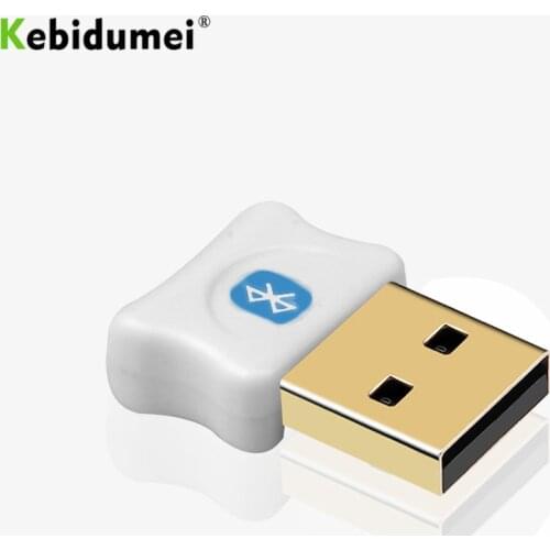 Kebidumei Wireless Adapter 5.0 Bluetooth Dongle Music Sound Receiver Adapter Bluetooth USB Dongle Transmitter For Computer PC