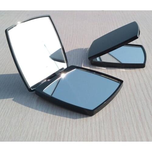 Fashion portable 2face makeup mirror double-sided folding flip mirror beauty mirror magnifying glass