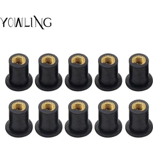 M5 5MM Motorcycle Accessories Windscreen Well nut Kit Motorcycle Windshield Screw Mounting FOR yamaha Vmax 1200 VMX1200 V-MAX