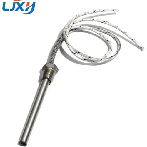 LJXH DN20 (25mm/3/4") Thread Fitting Cartridge Heating Element 16mm Tube Dia. 0.3KW/0.5KW/1KW/1.2KW/1.5KW