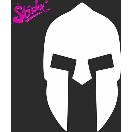 STICKY Spartan Car Sticker Decal Waterproof Sunscreen for Bicycle Motorcycle Accessories Laptop Helmet Trunk Wall Stickers