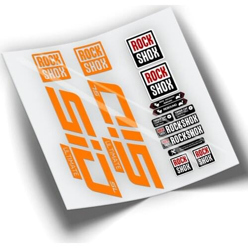 Pegatinas hairpin clip ROCKSHOX SID ULTIMATE SL WP335 STICKERS