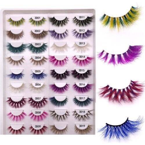 Mink Lashes Fake Eyelashes Wholesale 25mm Mink Eyelashes Natural False Eyelashes Strip Lashes Thick Fluffy Mink Lashe Artificial
