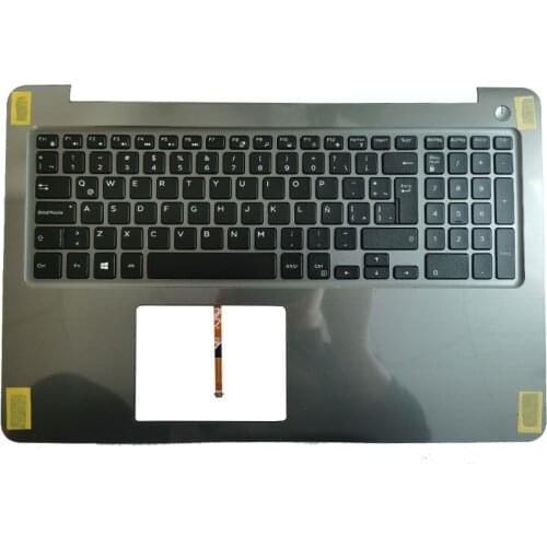 NEW LA laptop keyboard for DELL INSPIRON 15 5565 5567 with palmrest upper cover Backlit keyboard
