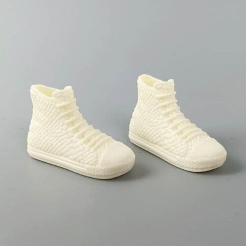 Beige Fashion Dolls Shoes For Ken Boy Doll 1/6 Dolls Accessories Casual Sneaker For Barbie Boyfriend Ken Men Doll DIY Toys