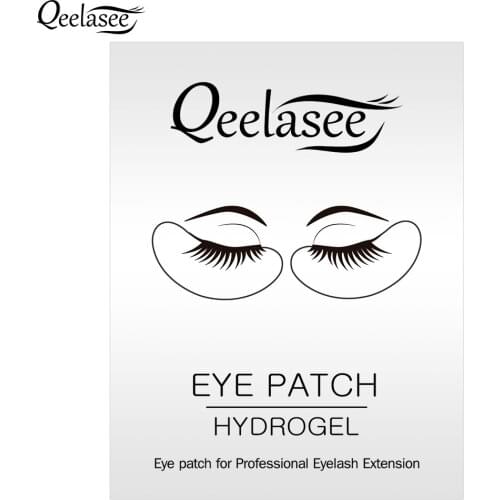 Qeelasee New 10 Pairs Lint Free Under Eye Patches Hydrogel Gel Eye Pads High Quality Eye Patches for Eyelash Extension