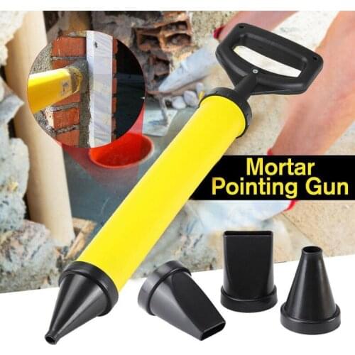 High Quality Caulking Gun Cement Lime Pump Grouting Mortar Sprayer Applicator Grout Filling Tools With 4 Nozzles