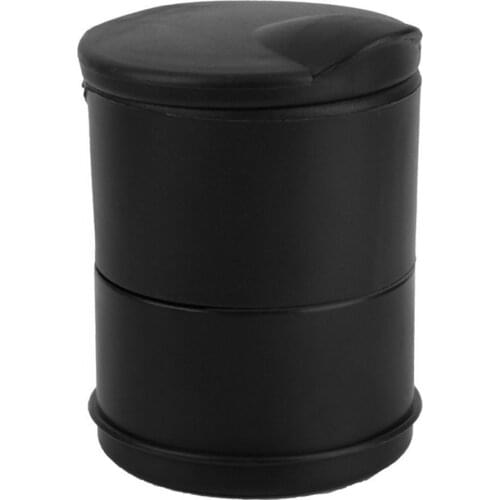 Portable Durable Auto Cars Vehicles Truck LED Cigarette Smoke Cigar Car Ashtray Ash Cylinder Cup Holder Tank