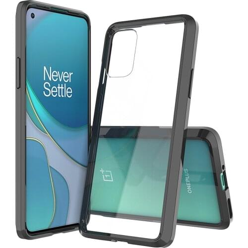 Clear Case for Oneplus 8T Soft Tpu + Hard PC Phone Sleeve Bag Hybrid Shockproof Cover Air Cushion Fundas Capa for Oneplus 8 T