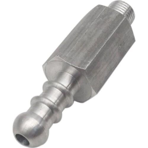 2PCS Gas Heater Valve Connector M10 * 1 Thread 10mm Pagoda Aluminum Connector