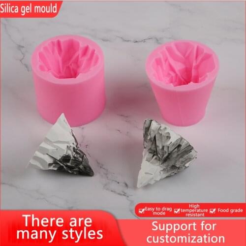 Homemade Silicon Wax Candle Silicone Mold Iceberg Mold Candle Soap Crayon Wax Melting Honeycomb Candle Making Accessories