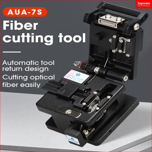 High precision fiber cleaver AUA-7S Cold Contact Dedicated Metal Fiber optic cutter optical fiber cutting knife