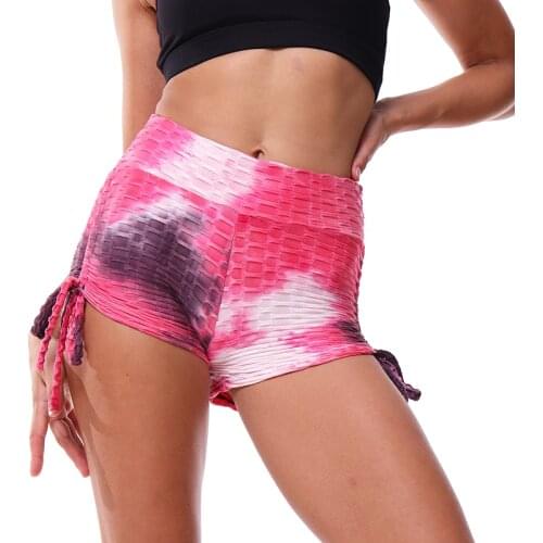 Women Sport Shorts Yoga Clothing Gym High Waist Push Up for Ladies Shorts Leggings Fitness Hip Lift Tight Sportswear