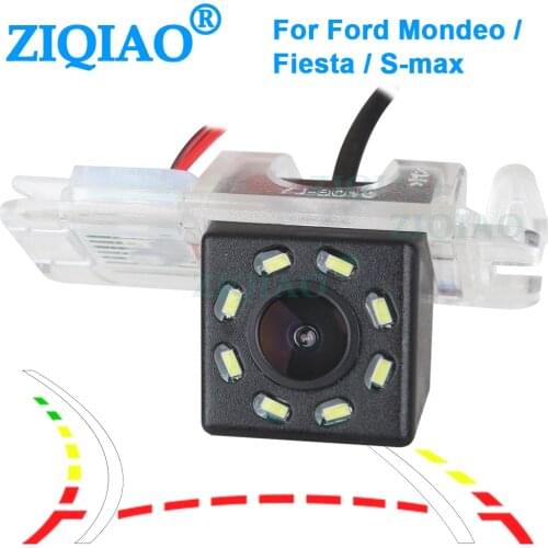 ZIQIAO for Ford Mondeo Fiesta Focus Hatchback S-Max Transit Everest HD Rear View Camera HS047