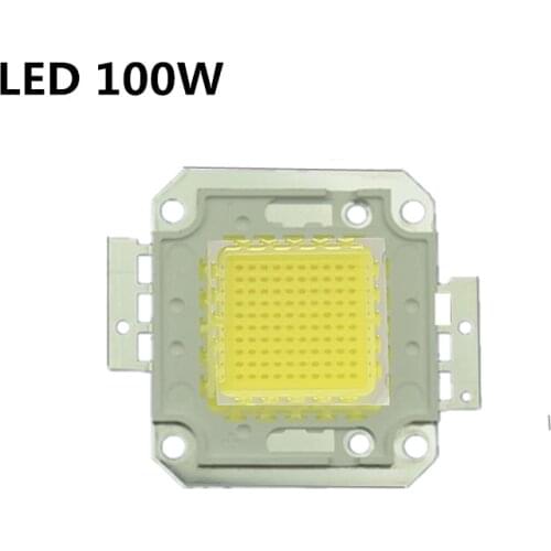 20PCS 100W LED COB High Power Integrated lamp beads Light White Warm 24*42mli 1750MA 10000LM 30V For Street light Food light