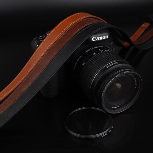 3 Colors PU Leather Camera Strap Neck Strap For Panasonic GX80 GX85 LX10 LX100 LX7 LX5 LX4 LX3 GF9 GF8 GF7 GF6 GF5 GF3 GF2