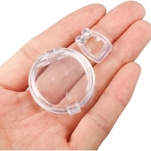 6pcs Anti-Snoring Clip Stopper Protection Silicone Magnetic Anti-ronflement Nose Clip Dilatateur Nasal Clip With Colorful Box
