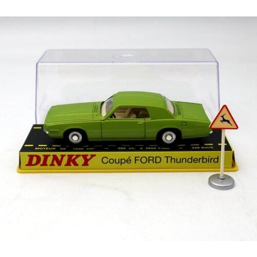 Atlas 1/43 Dinky toys ref 1419 COUPE FORD THUNDERBIRD Diecast Models green Limited Edition Collection Toys car