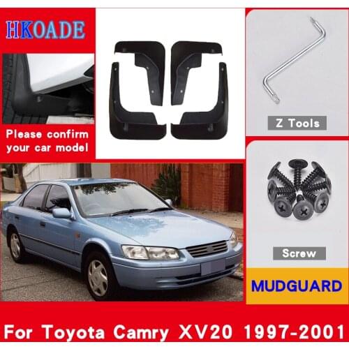 Car Fender Mud Flaps For Toyota Camry XV20 20 1997-2001 Mudguards Splash Guards Fender Mudflaps Car Fender Accessories