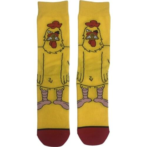 Novelty Funny Cartoon Cotton Stockings Hip-hop Fashion Comfortable Street Trend Sports Casual Men And Women Skateboard Play