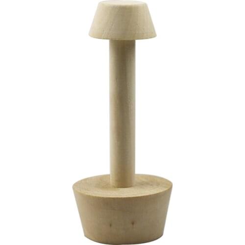 Wooden Egg Tart Mould Double Side Tamper Mold DIY Cake Pastry Pusher for Kitchen Baking Tools