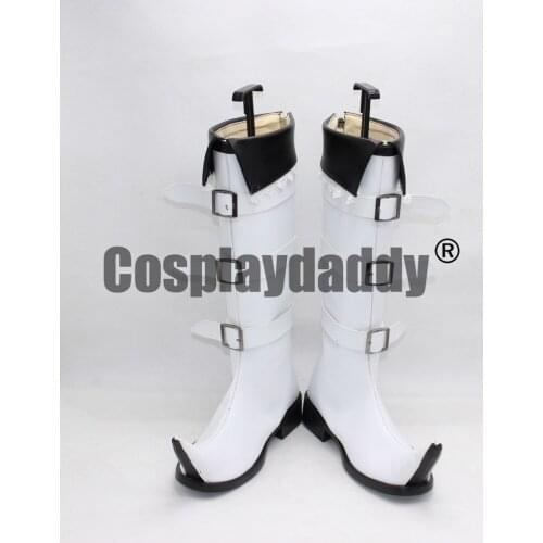 Fate Grand Order Florence Nightingale White Girls Long Cosplay Shoes Boots X002