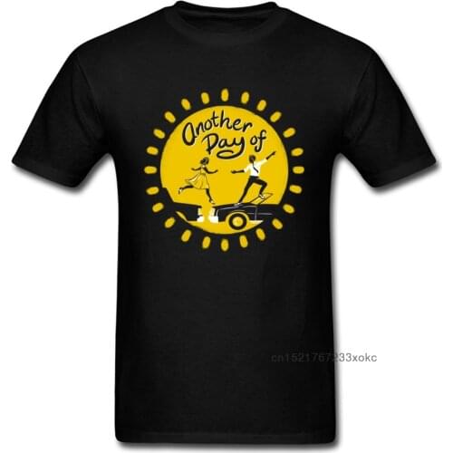 Just Another Day Men T-shirt Couple T Shirt Ballet Tshirt Classic Car Tops Wagon Tee Shirts Valentines Clothing Cotton Black