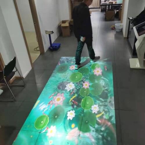DefiLabs 130 effecs Interactive floor projection system with ir camera sensor and usb dongle and interactive software